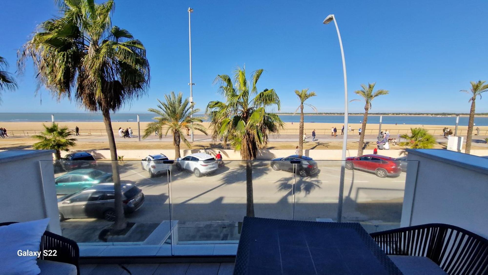 Boutelou Playa Con Vistas Al Mar Lägenhet Sanlúcar de Barrameda Exteriör bild